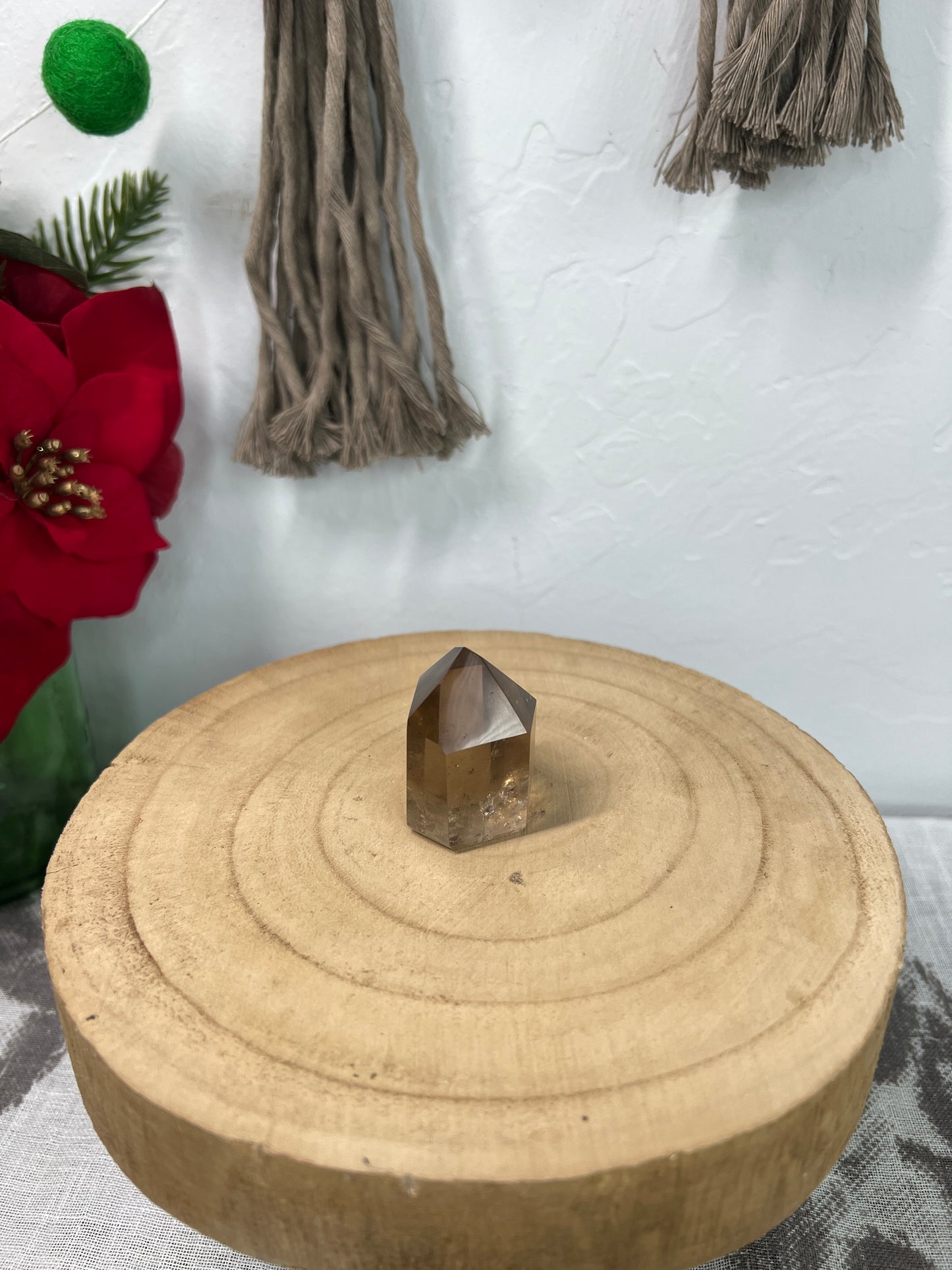 Small Citrine Tower