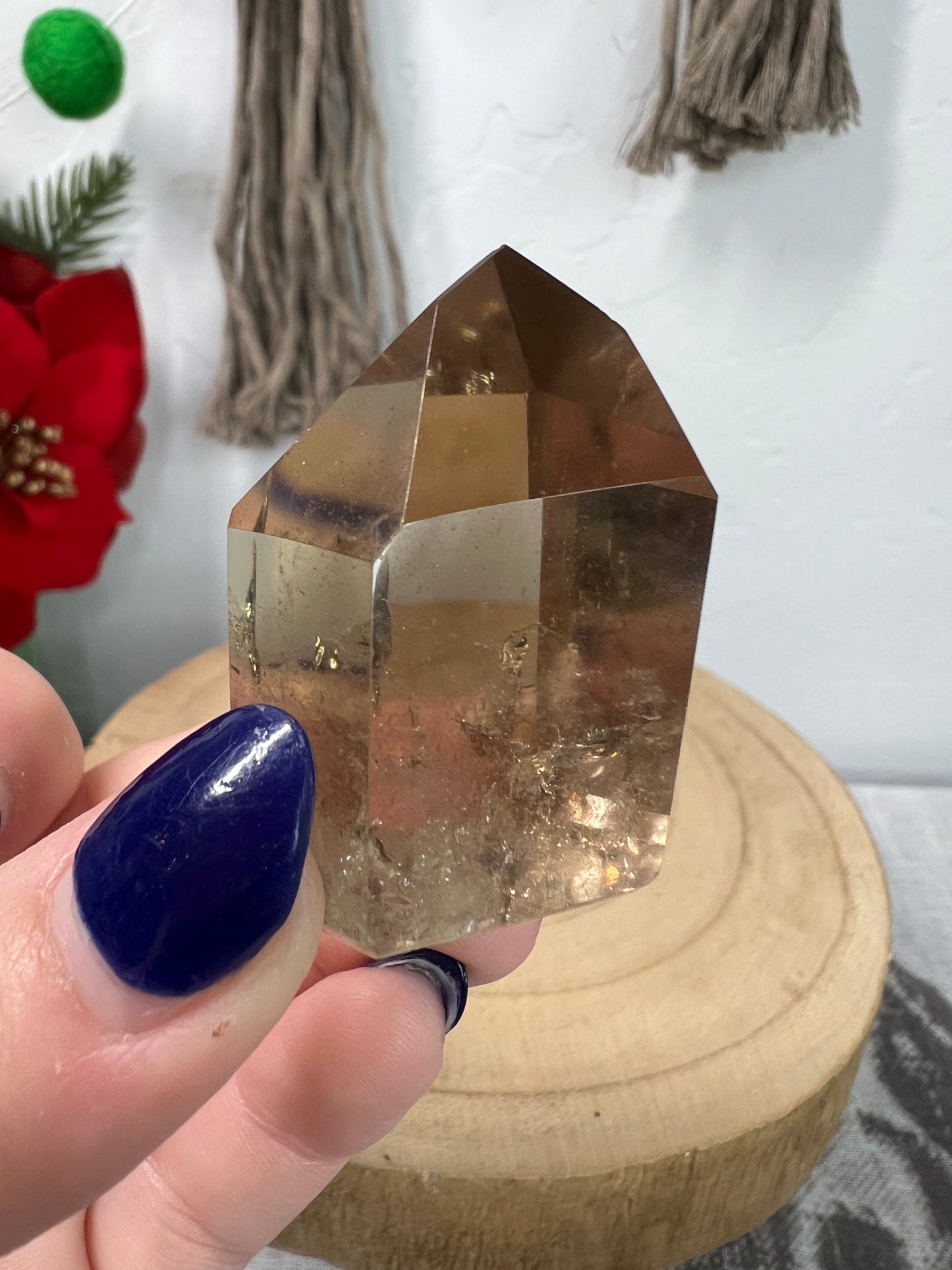 Small Citrine Tower