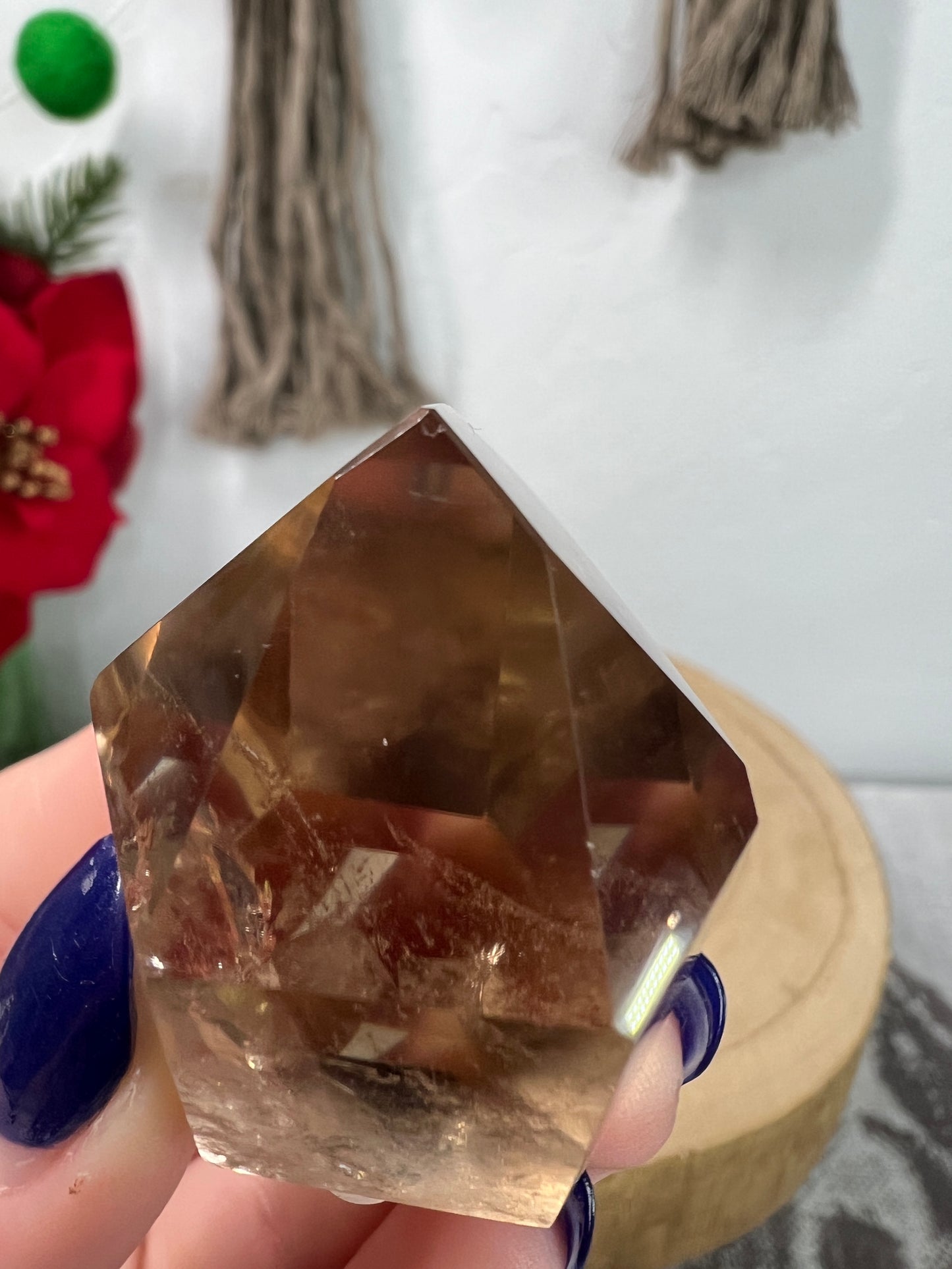 Small Citrine Tower